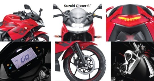Suzuki Gixxer SF features