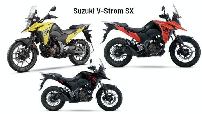 Suzuki V-Strom SX colours