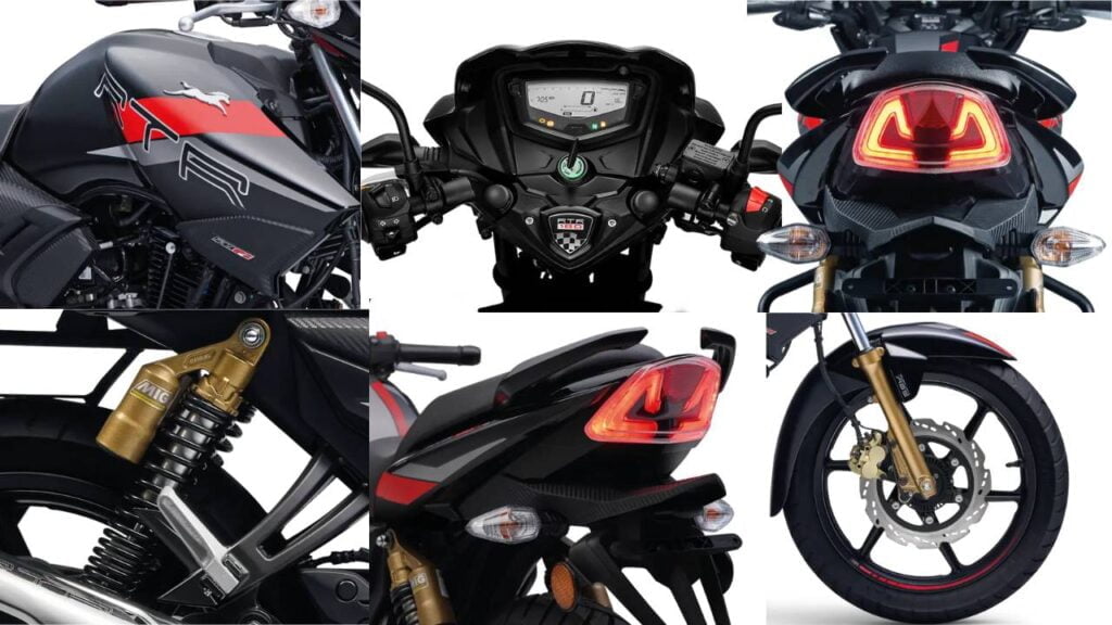 TVS Apache RTR 180 Features