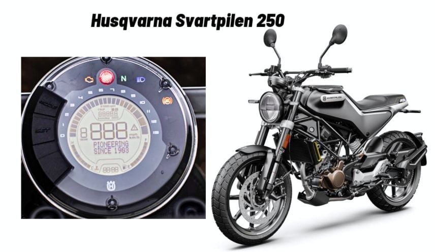 Husqvarna Svartpilen 250 features