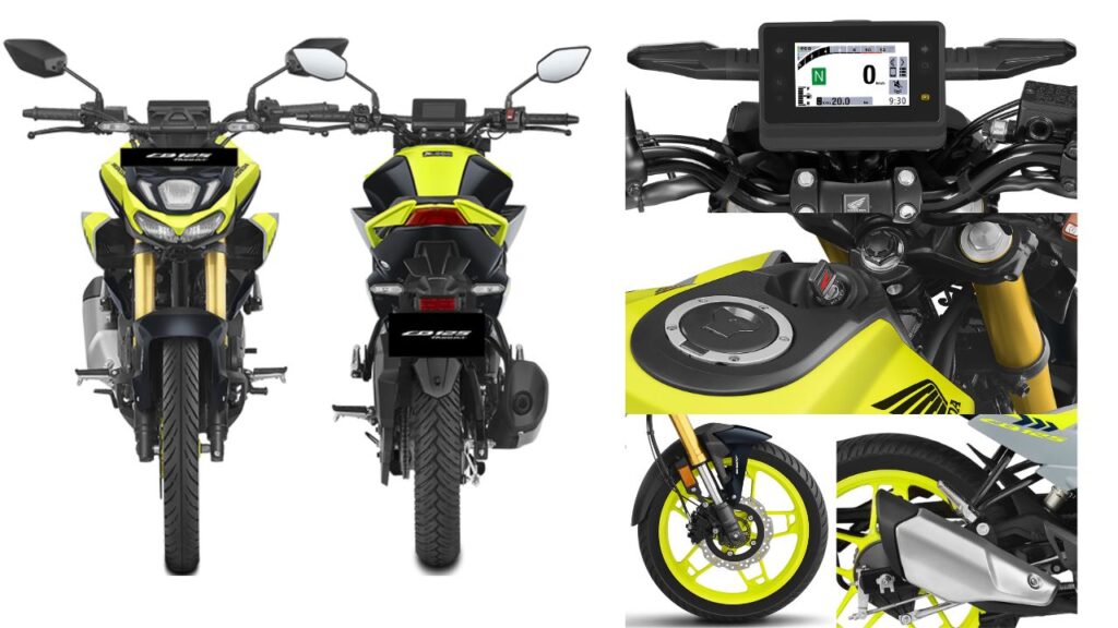 Honda CB125 Hornet Features
